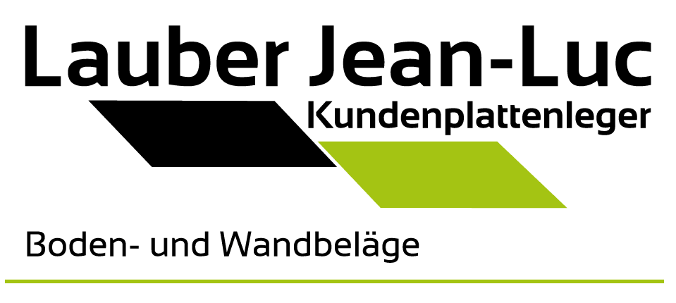 Logo Kundeplattenleger Luc Lauber: Bonden- und Wandbeläge